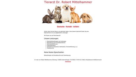 Dr. med. vet. Robert Mittelhammer