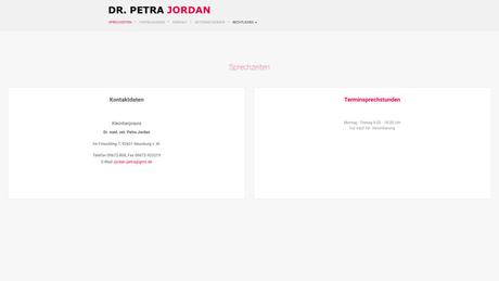 Dr. Petra Jordan