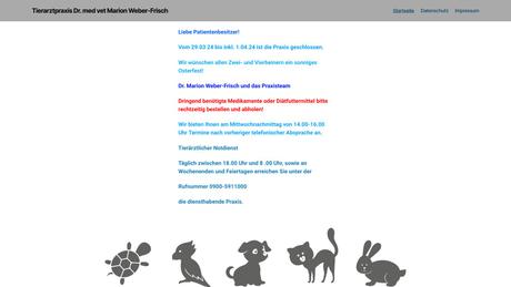 Tierarztpraxis Dr. Marion Weber-Frisch